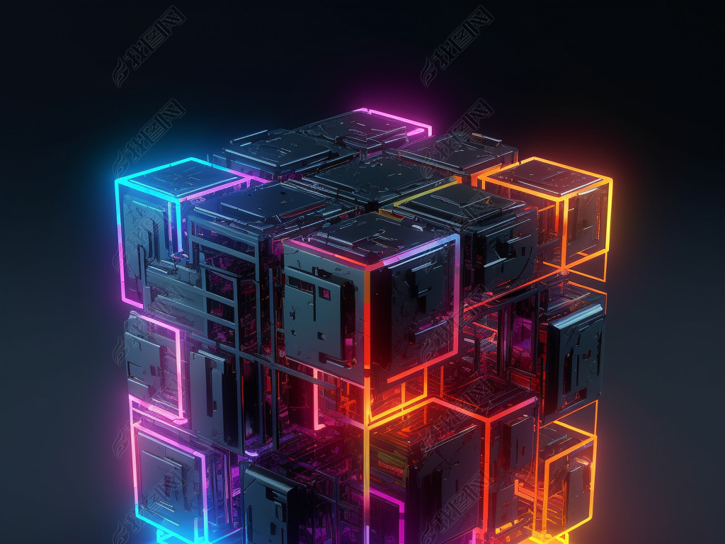 3DͼGreeble޺  Cube Cube