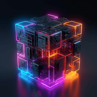 3DͼGreeble޺  Cube Cube