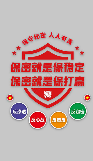保密文化墙