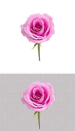 粉色玫瑰花植物花朵520情人节爱情告白(2)