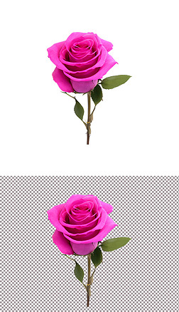 粉色玫瑰花植物花朵520情人节爱情告白(4)