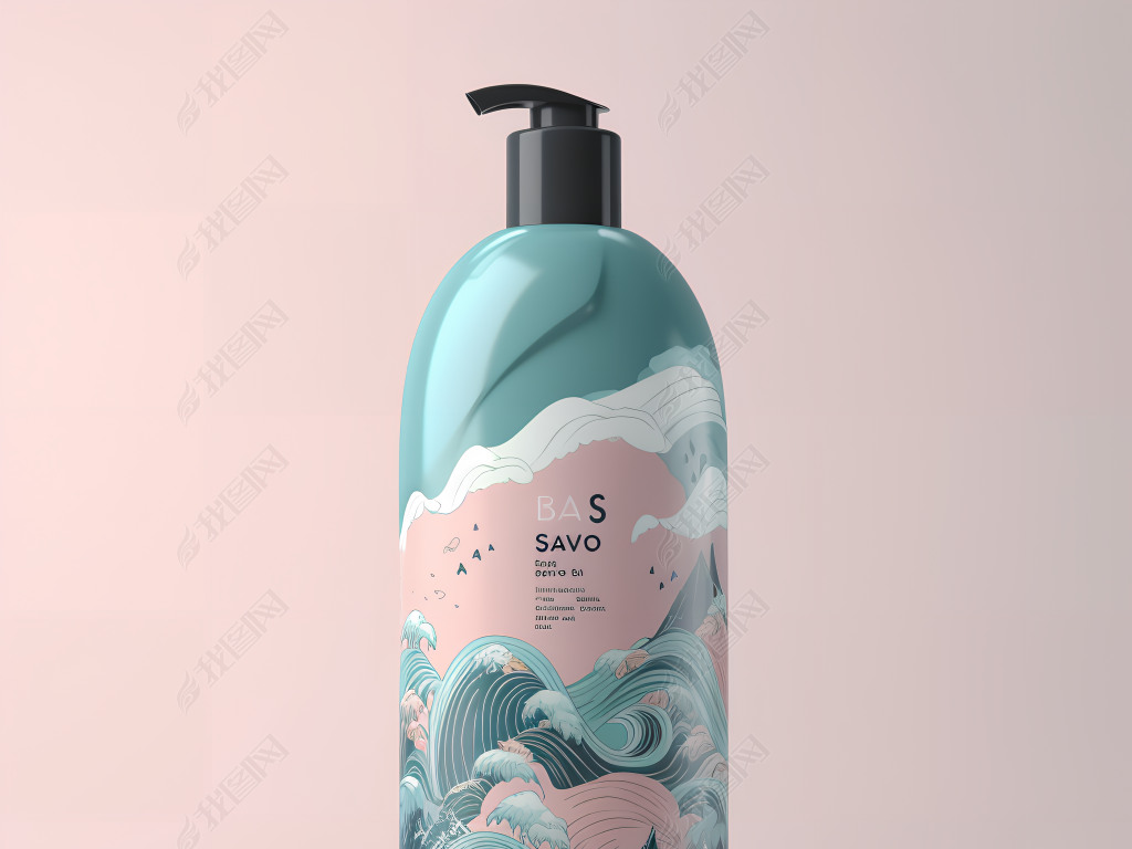 Smoothlined Shampoo with Sea Waves DesignӰͼ