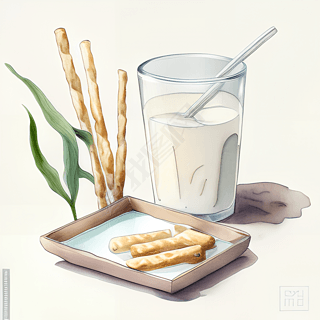 Soy Milk and Fried Dough Sticks廭ˮʷԪ