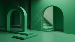 3DģⳡƷչ̨ͼƬ3DƷչռ䱳ͼƬչ̨ɫ (1)Ӱͼ