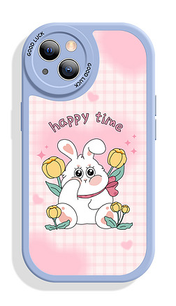 2023新年兔子花朵可爱卡通手机壳