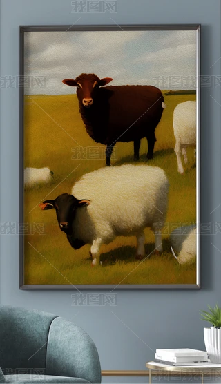 耶酥牧羊画专题模板-耶酥牧羊画图片素材下载-我图网