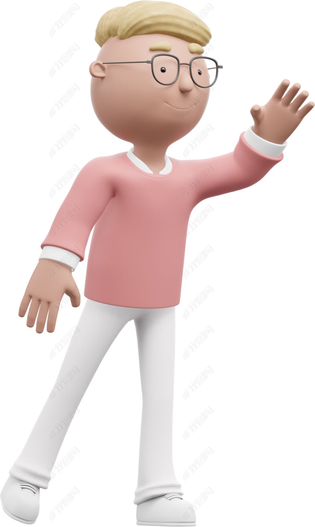 3d白人男性正面招手形象素材简介我图网提供3d白人男性正面招手形象