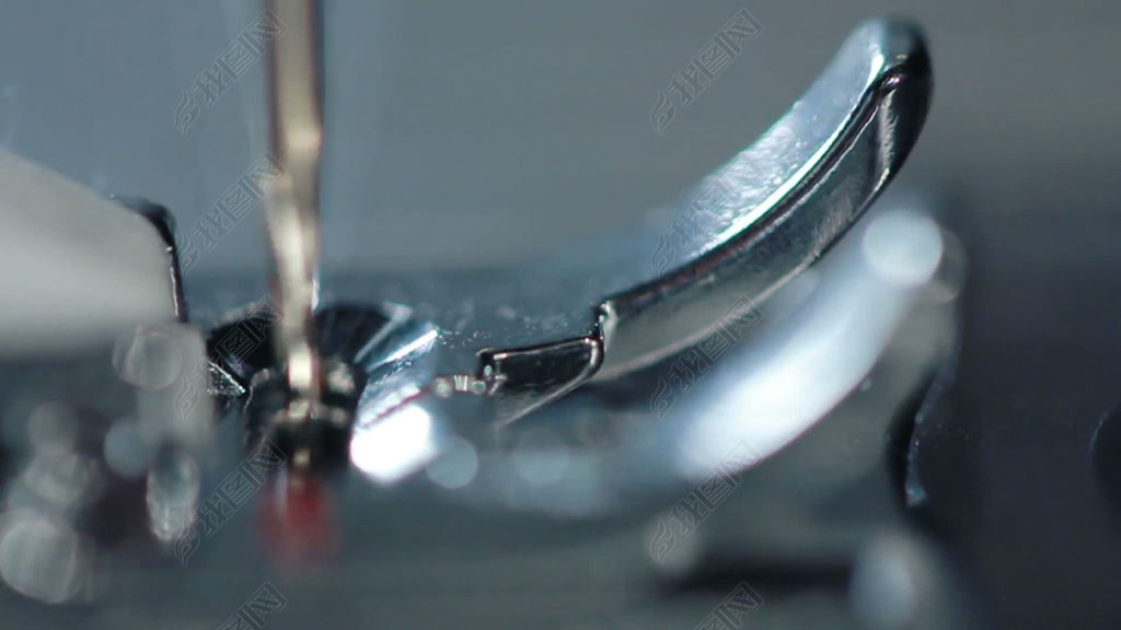 Sewingmachine.Closeup.Partofsewingmachineattextilefactory
