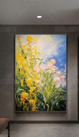 lt;鸽子与豌豆gt;抽象主义油画下载-编号11667359-油画装饰画-我图网