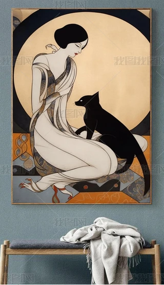 抽象人物画专题模板-抽象人物画图片素材下载-我图网