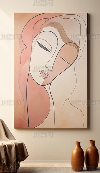 抽象人物画专题模板-抽象人物画图片素材下载-我图网