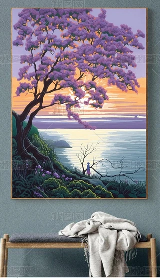 印象派风景赏析专题模板-印象派风景赏析图片素材下载-我图网