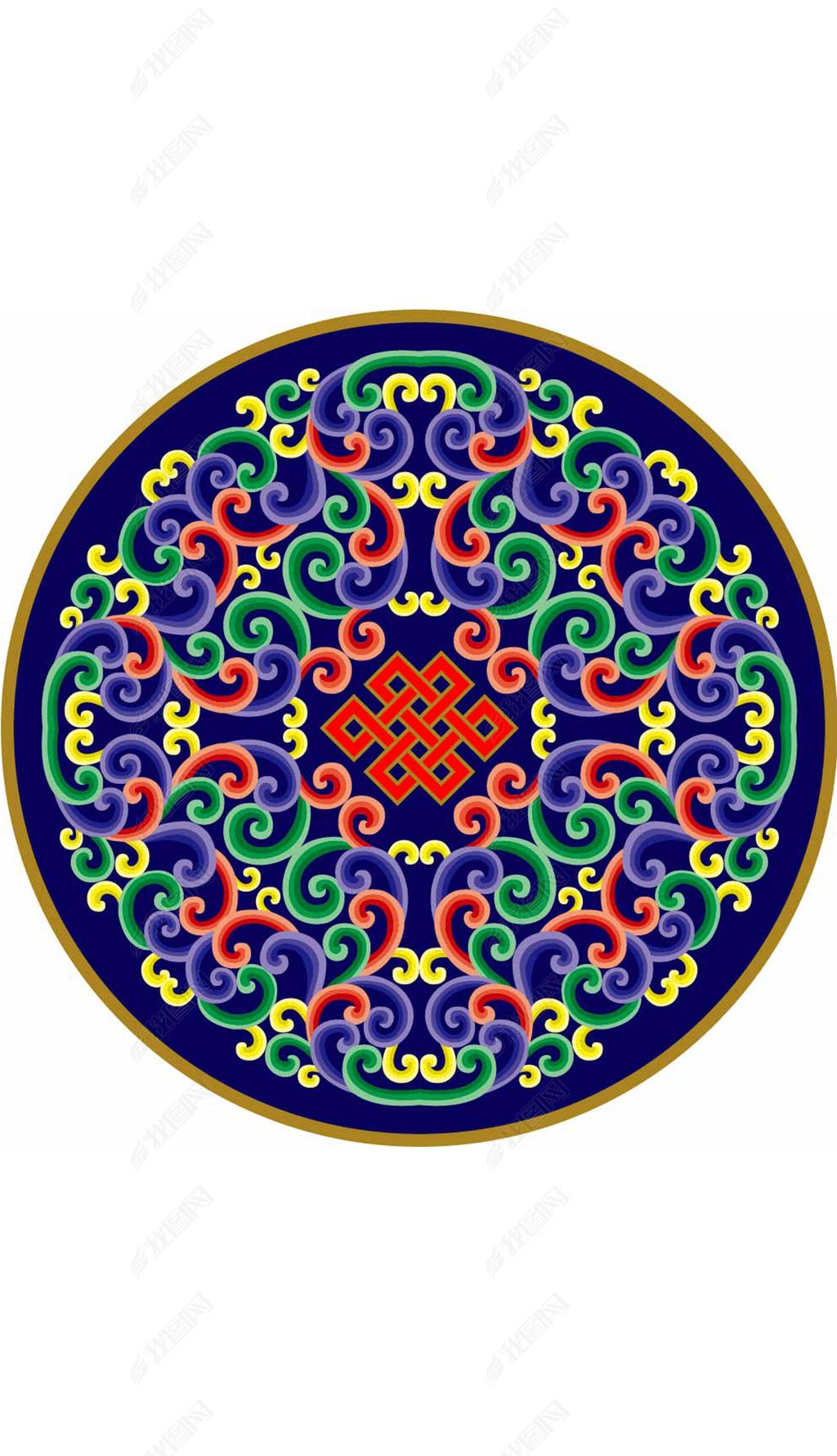 蒙古传统图案