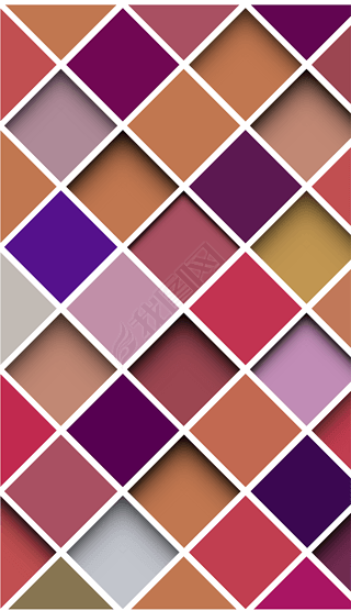 多色几何颜色拼接创意颜料盒背景