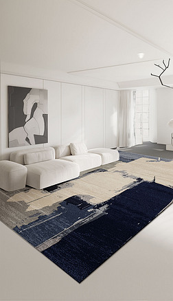 现代抽象客厅地毯卧室地毯床边毯