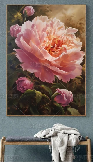 花叶的抽象油画艺术，是纸画地毯的理想之选库存照片. 图片包括有