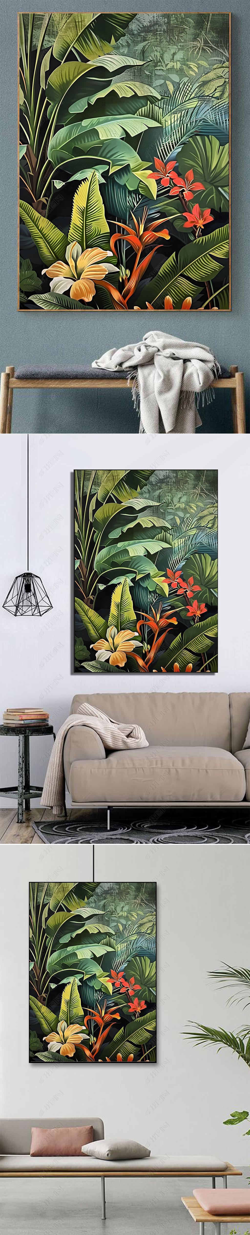 您当前访问作品主题是热带雨林正方形手绘油画客厅