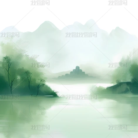 ���촺ů����Ψ���⾳ɽˮ�λñ����羰��ͼƬ����Ԫ��