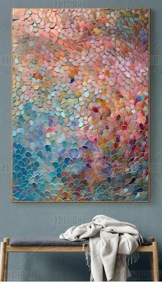 油画　貝殻 center