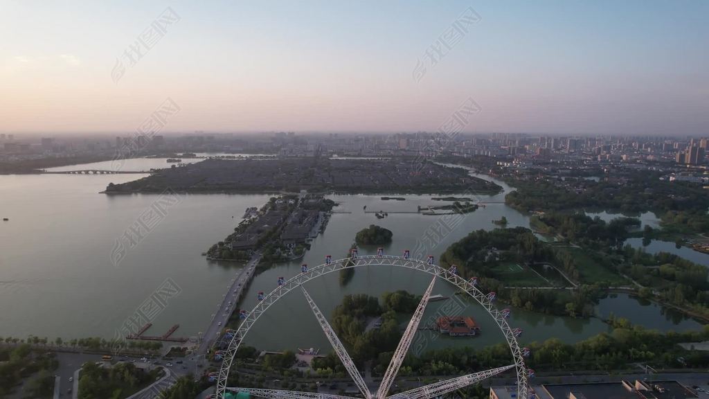 山东聊城城市建筑旅游景区航拍下载-编号34654228-城市全景-我图网