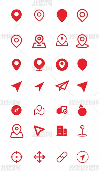 ��ҳ��ַ�ص�λ��iconͼ�궨λͼ���ز�ʸ��ͼ