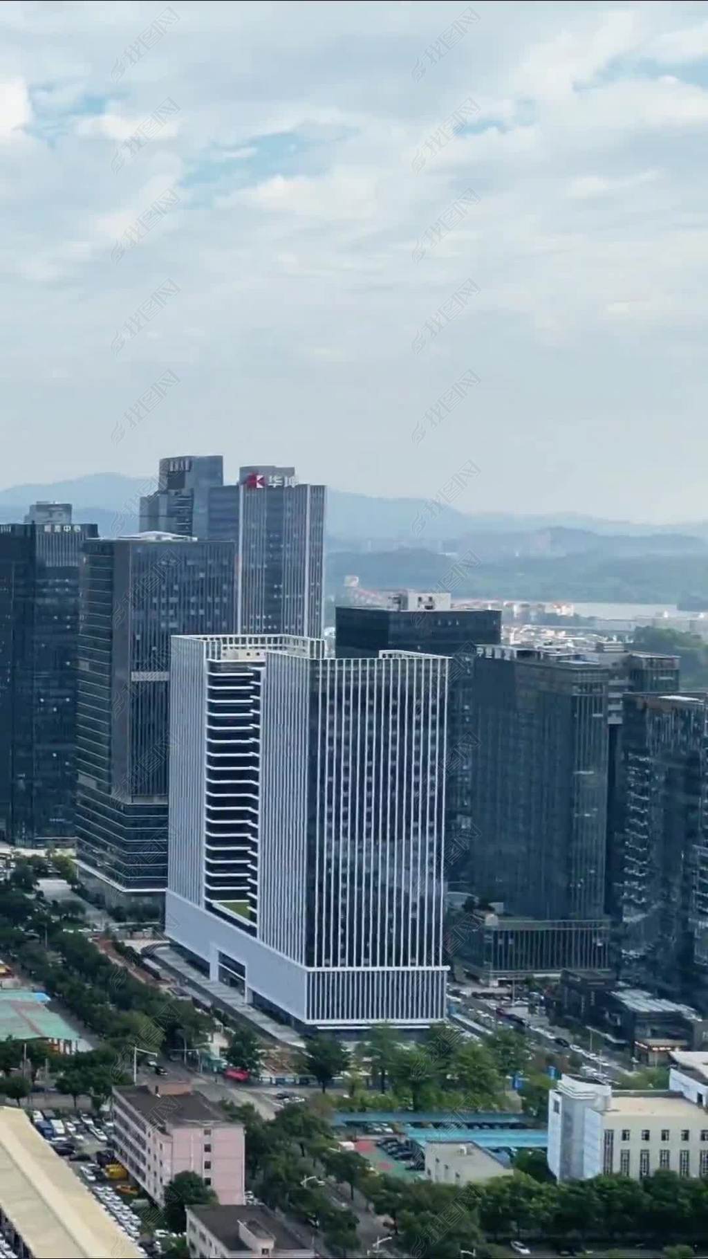 原创航拍广东东莞ucc寰宇汇金中心