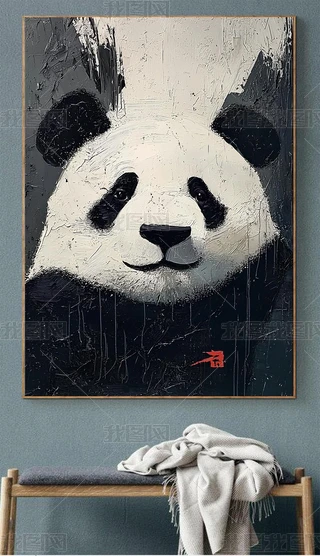 世界名画玄关手绘油画梵高装饰画抽象树枝丙烯肌下载-编号