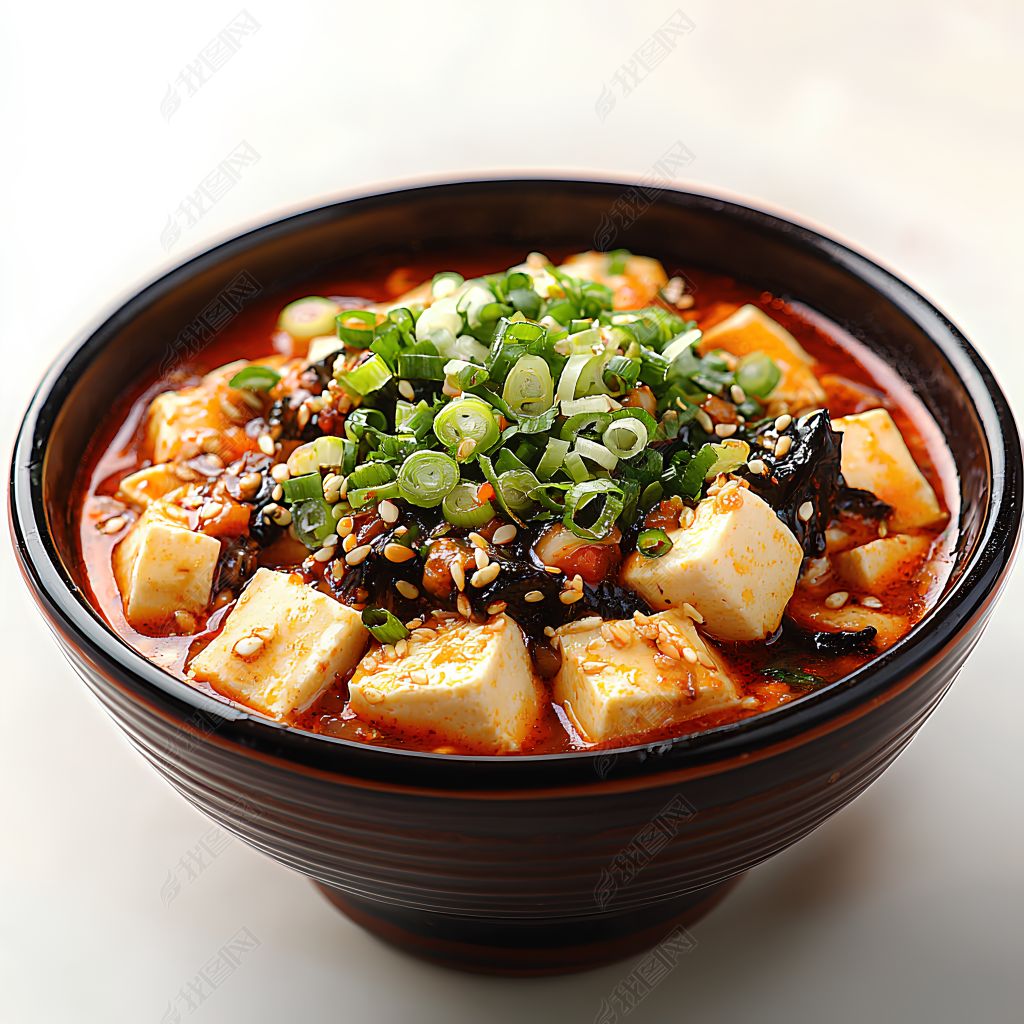 原创麻辣豆腐豆花高清摄影图-版权可商用