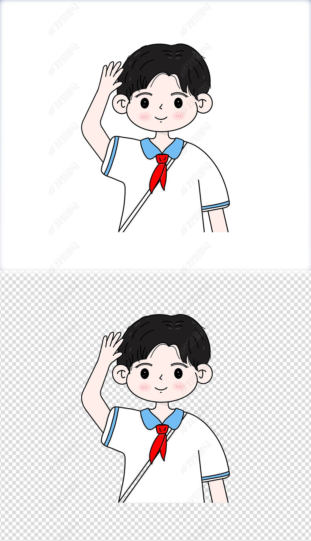 敬礼人物怎么画视频(敬礼的人物怎么画简单 侧面 视频)