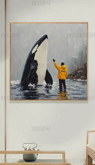 油彩画 人物 抽象的 小丑抽象派画画diy数字油画填充填色手工手绘人物涂鸦涂色油彩画