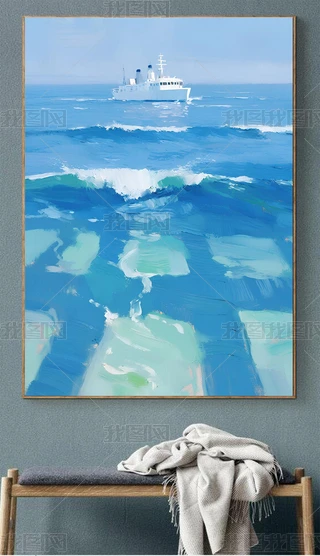 装饰画重彩油画图片大全-装饰画重彩油画背景图片-我图网