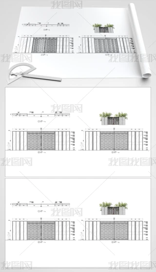 �����ž���CADͼֽ