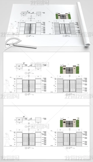 �����ž���CADͼֽ