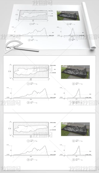 ��ʯ԰�־���CADͼֽ