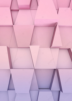 梯形ins风格3d立体几何渐变背景