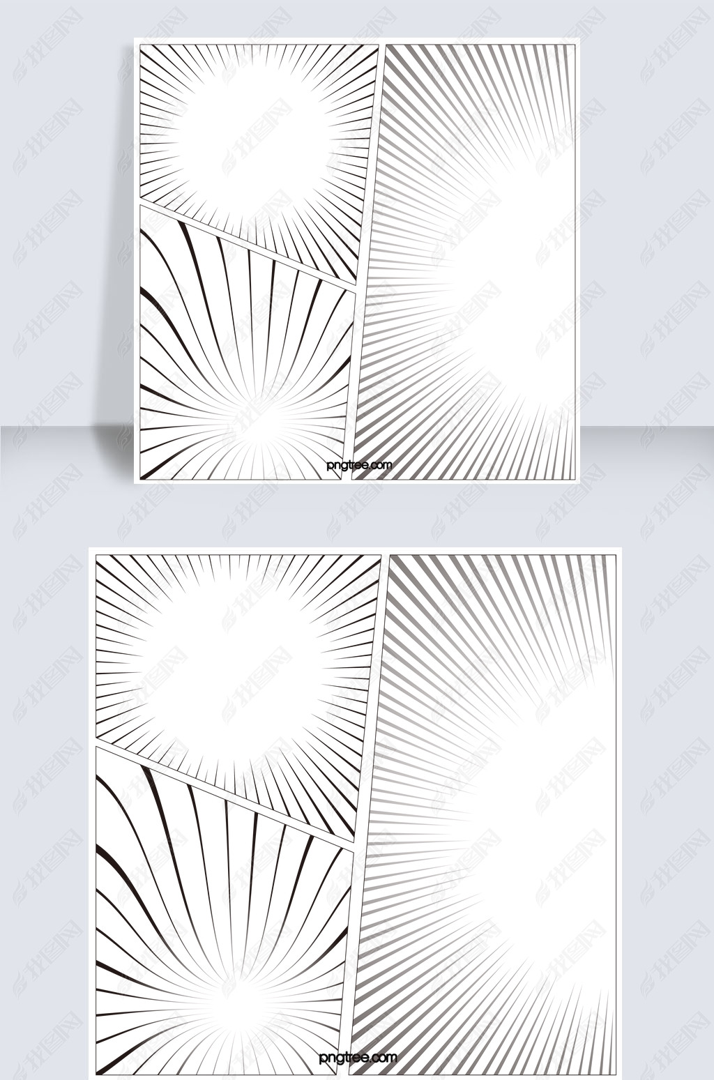 波普风格线条元素