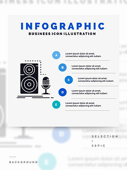 ֳ¼ʾĸģ壺ɫinfographic