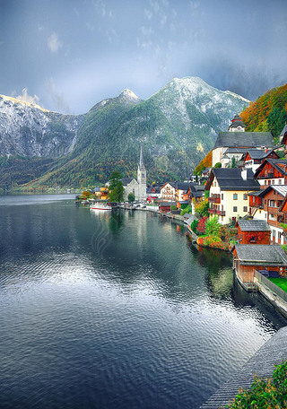 ճʩغ, ӳ Hallstattersee ص: ʩ, Ŀ÷ȵ, µ, ˹ŷ.