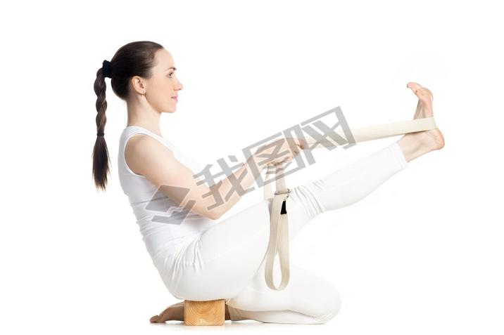 Yoga with props, Krounchasana Pose