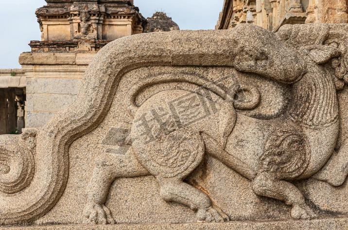 Hampi, Karnataka, India - November 5, 2013: Sri Krishna temple in ruins.ɫʯ˵ס̨ףҧʨͷ֮ս.