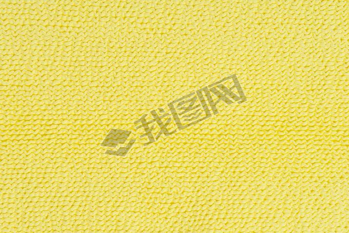 Neon yellow cloth texture closeup. Abstract textile detailed background.