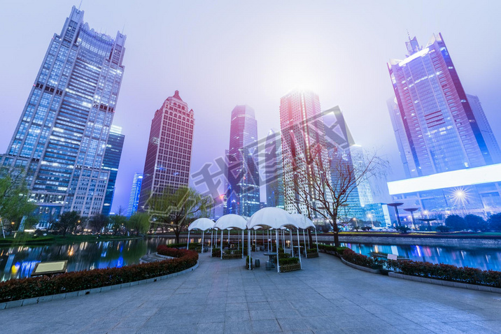 Modern Buildings Against Sky in city