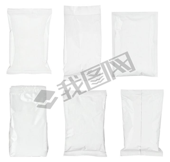 white paper bag package