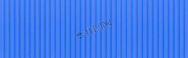 Panorama of Blue Corrugated metal background and texture surface or galvanize steel