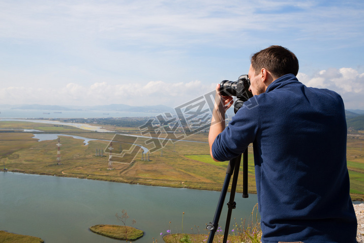 Photographer to shoot panoramas city of Nakhodka