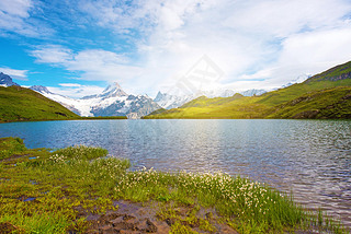 λðķ羰뻨ܸĺʿ˹ɽ, ŷޡWetterhornSchreckhornFinsteraarhorn  Bachsee(, г, ѹ-).