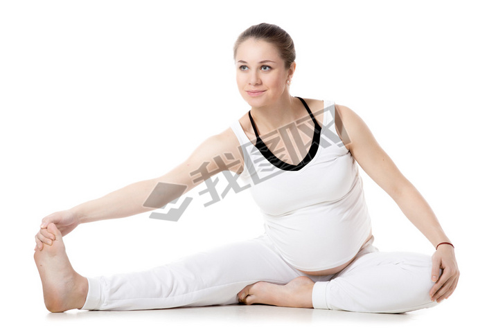 Prenatal Yoga, Janu Sirsasana 