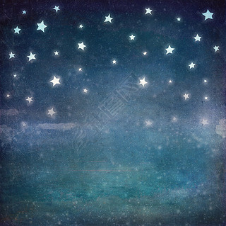 Stars at night grunge sky ,background