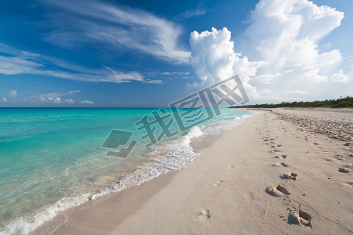 Idyllic beach