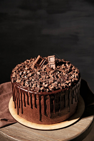 Tasty chocolate cake